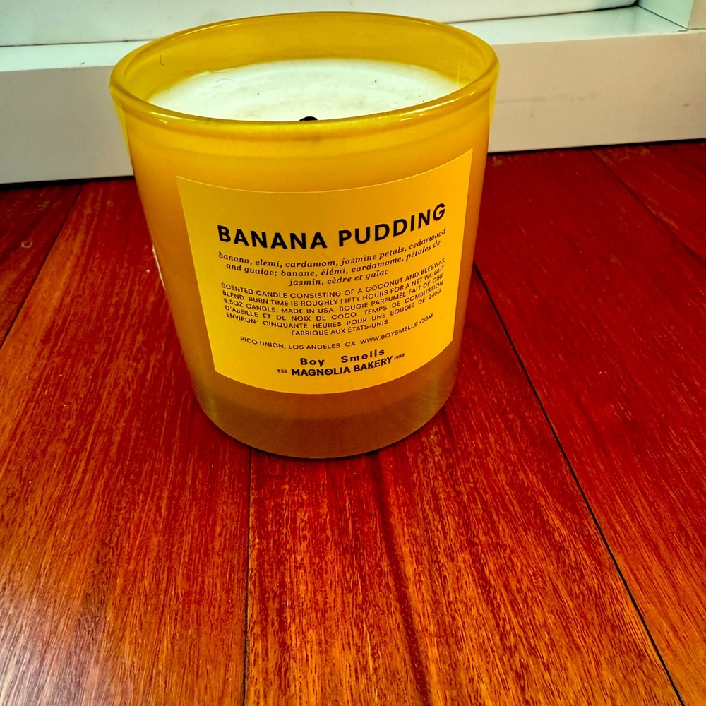 Boy Smells Magnolia Bakery Candle